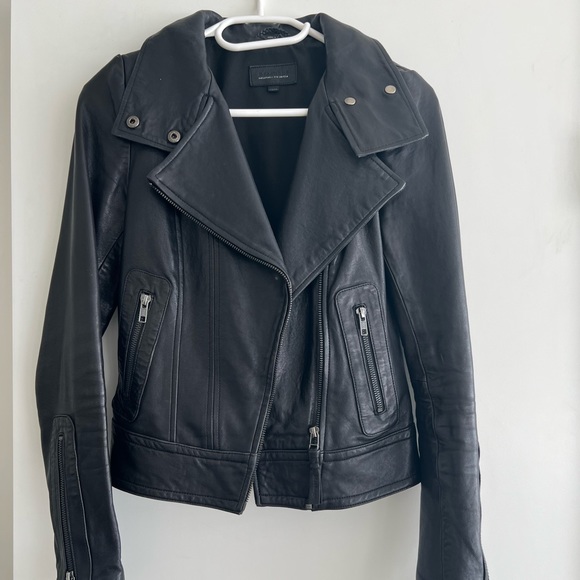 Aritzia leather jacket, Mackage collab. - Picture 1 of 2